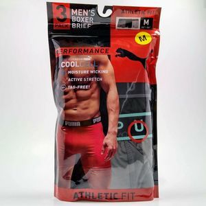 Puma Boxer Briefs Athletic Fit 3 Pck MED